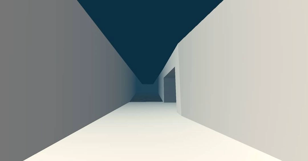 Screenshot from Level 1 of the game environments developed during this residency